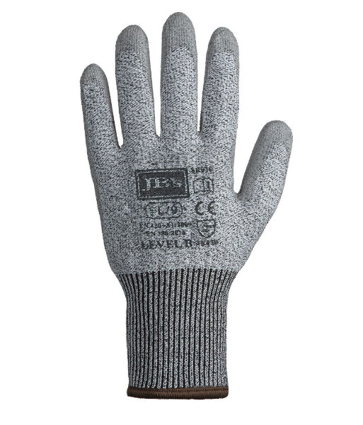 8R010 JB’s PU Breathable Cut 3 Resist Level B Gloves, Sizes S to 2XL (sold per 12 pairs)