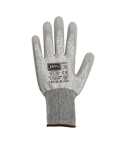 8R010 pu breathable cut 3 resist level 5 gloves front