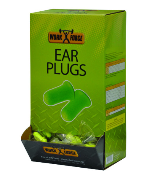 101011 Safe-T-Tec Uncorded Bell Shaped Earplugs, Box of 200 Pairs