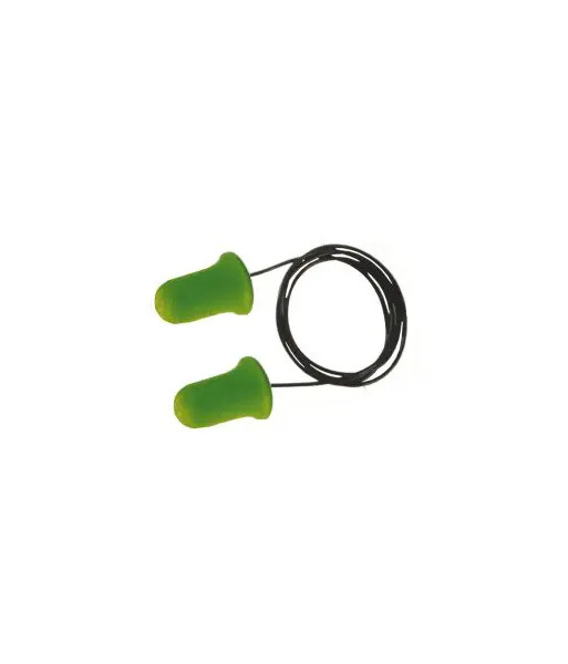 101012 Safe-T-Tec Corded Bell Shaded Earplugs, Box of 100 Pairs