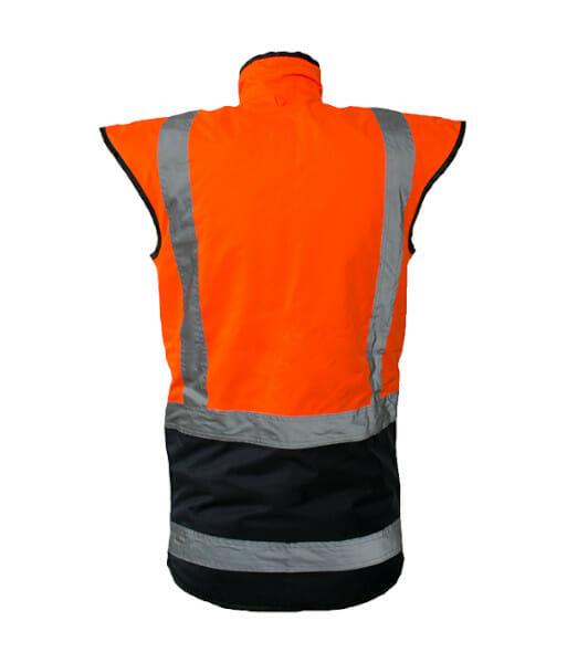 PCR4000 Caution StormPro Day/Night Fleece Lined Vest, Sizes XS to 8XL