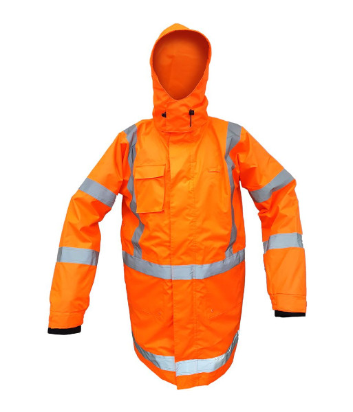 PCR4037 Caution StormPro Day/Night TTMC-W17 X-Back Zip-Out Fleece Lined Jacket, Orange, Sizes XS to 8XL