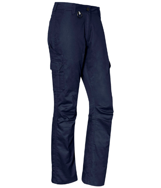 ZP704 Syzmik Womens Rugged Cooling Cargo Pant, Navy, Sizes 4 to 24