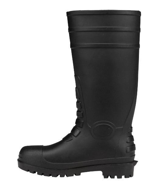 9G1 JB’s Steel Toe Cap & Steel Plate Safety Gumboots (Food Grade Safety), Black, Sizes 3 to 14