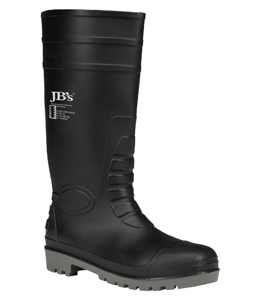 9G2 JB’s Traditional Non-Safety Gumboots, Black, Sizes 3 to 14