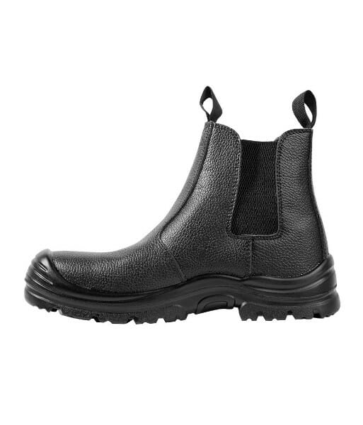 9G7 JB’s Rock Face Elastic Sided Safety Boot, Black, Sizes 4 to 14
