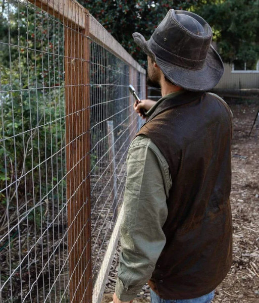 2049 Outback Oilskin Deer Hunter Vest, Sizes S to 3XL