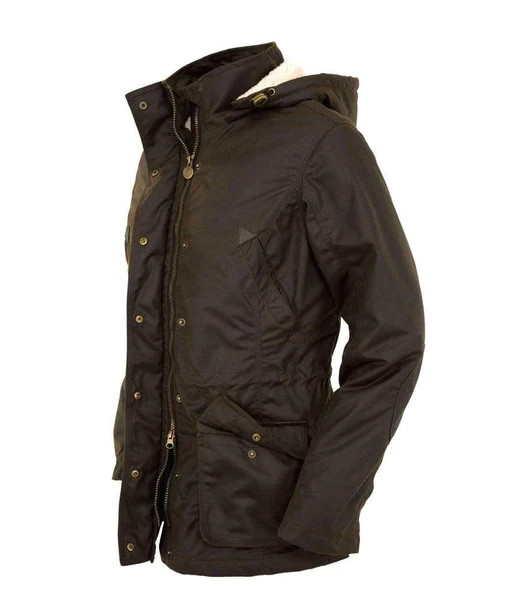 2185 Outback Oilskin Womens Adelaide Jacket, Bronze, Sizes S to 2XL