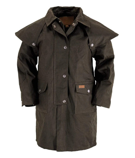 2602 Outback Oilskin Childrens Duster, Sizes XS to XL