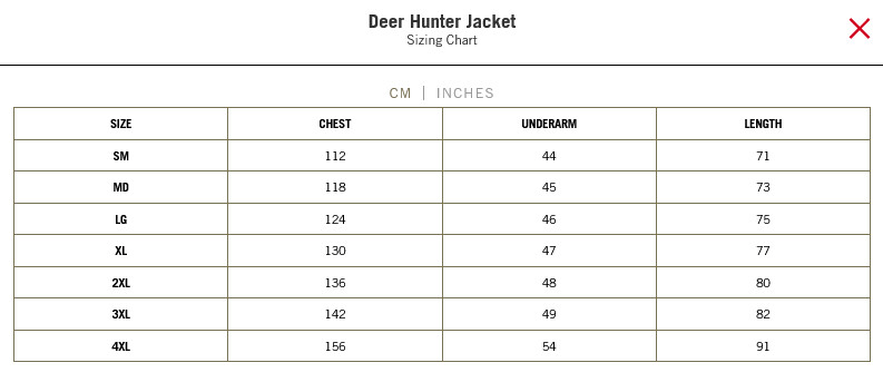 2180 Outback Oilskin Deer Hunter Jacket, Sizes S to 3XL - Safety ...