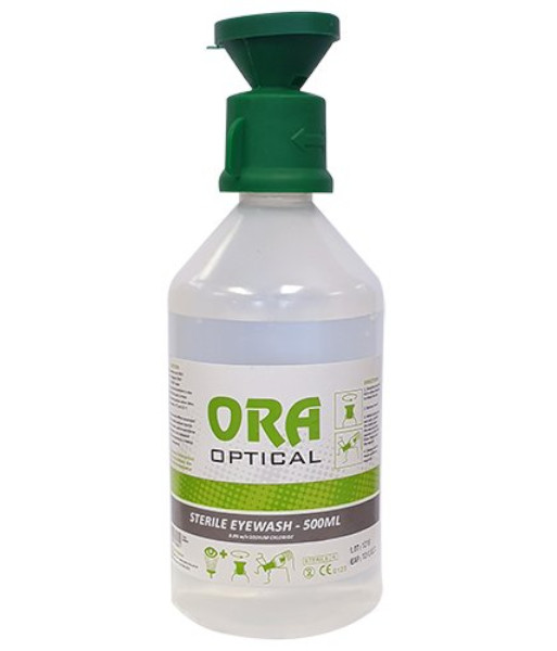 344604 Esko Ora 500ml Sodium Chloride Eyewash Bottle