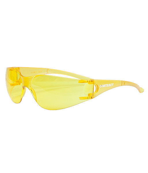 thumbnail image 2 of UV Protection Safety Glasses - Amber Lens For UV Light Protection, ANSI Approved For Use With UV Sterilizers & Cleaning Devices 2 of 12