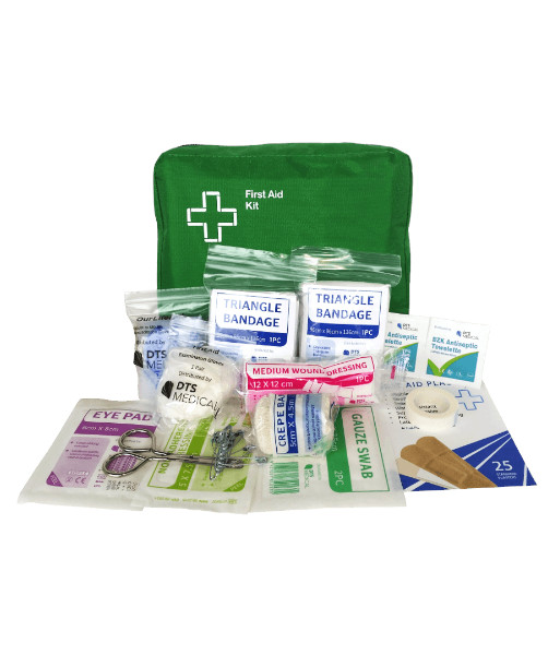 FAKLWQSI economy vehicle lone worker first aid kit