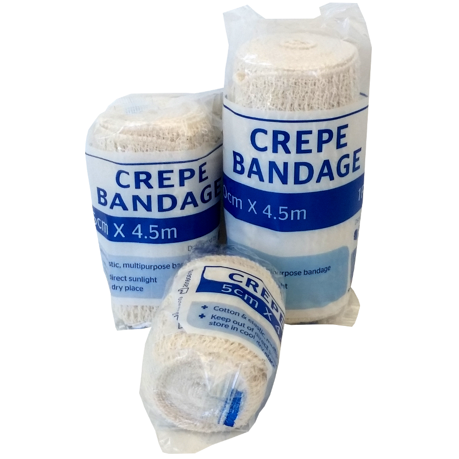 MB022 Crepe Bandage 7.5cm x 4.5m Stretched Length
