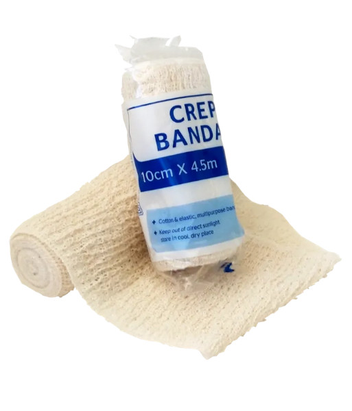 MB023 First Aid Crepe Bandage 10cm x 4.5m