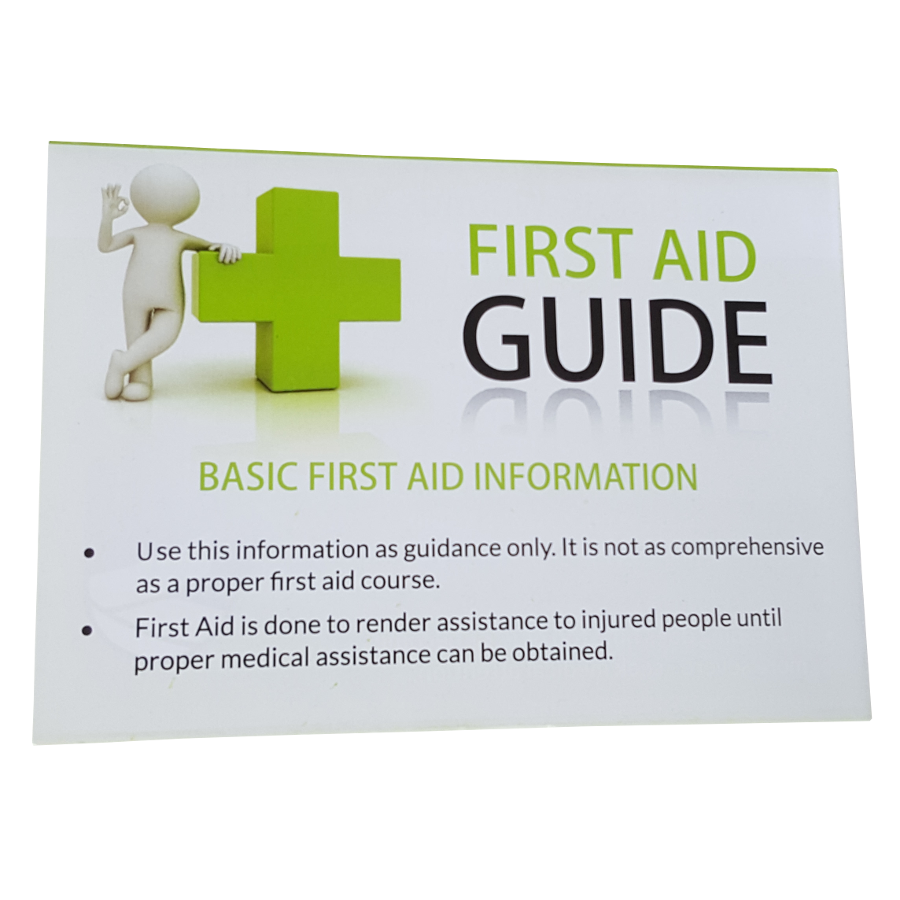 MDOC001 First Aid Tips
