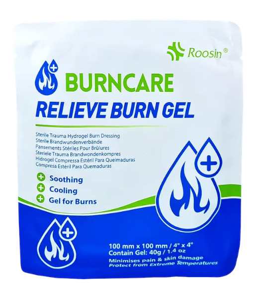 MPB10X10 First Aid Burn Gel Dressing 10cm x 10cm