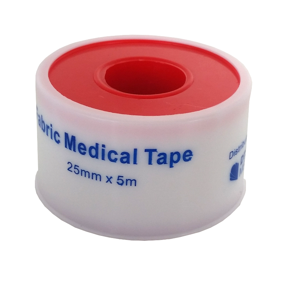 MT005 Fabric Medical Tape Skin Colour Spool, 25mm x 5m