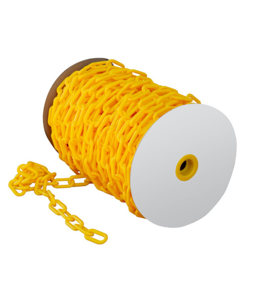 PCY Esko Plastic Chain, Yellow 6mm, 25M Roll