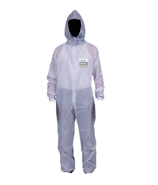 75PAMAS coveralls white front