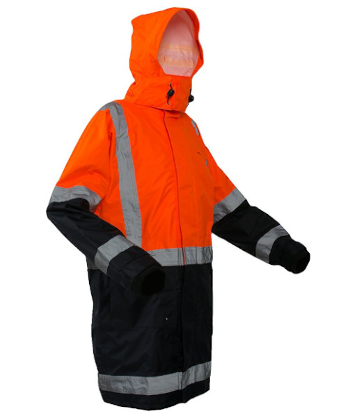 PCR4020 Esko StormPro® Day/Night Jacket, Orange/Navy, Sizes 3XS to 12XL