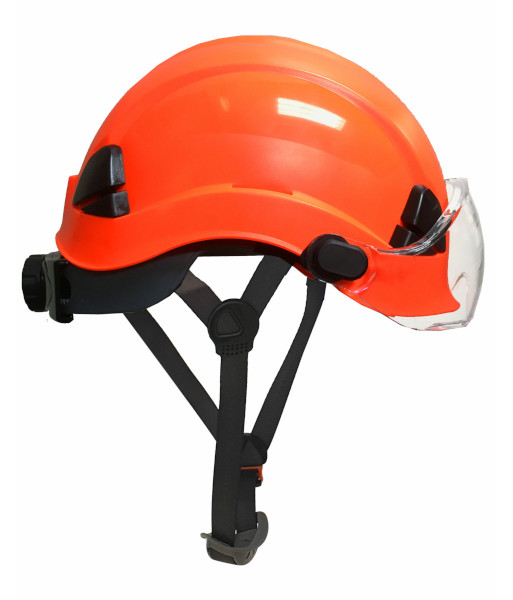 5510P-R Safe-T-Tec Peakless Non-Vented Hard Hat, Ratchet Harness (Multi Colours Available)