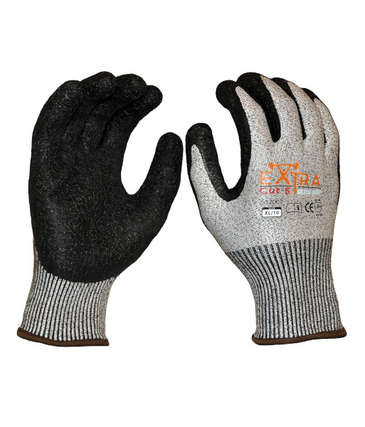 652007 extra cut 5 sure grip gloves front and back