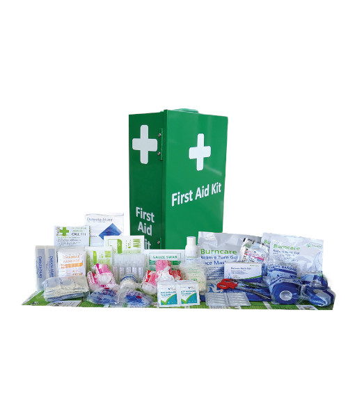 FAKF005PMWM food catering large first aid kit metal wall mountable portrait