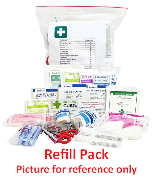 FAKRF1-15 Dovetail Solutions 1-15 Person First Aid Kit – Refill Only