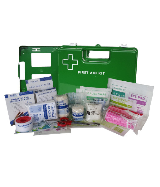 FAKWP1-15GWN 1-15 person first aid kit plastic wall mountable