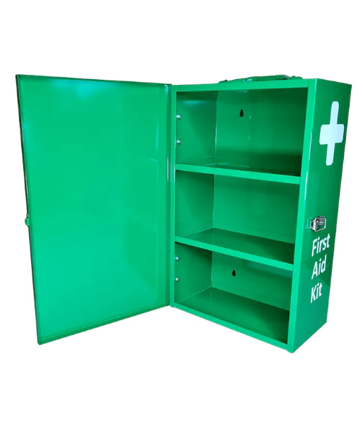 FAKWP1-25MWMB Dovetail Solutions 1-25 Person Metal Portrait Wall Mountable First Aid Kit