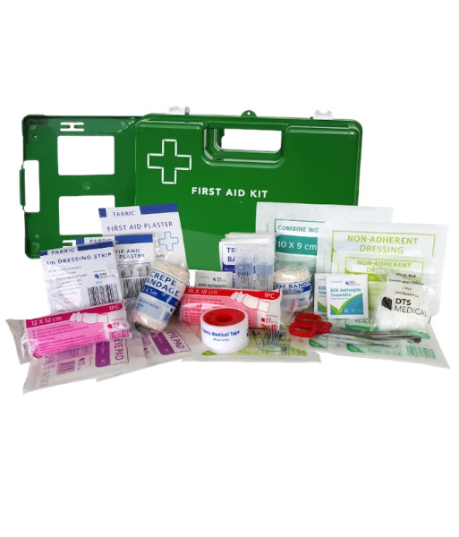 FAKWP1-5GWM 1-5 Person Plastic Wall Mountable First Aid Kit