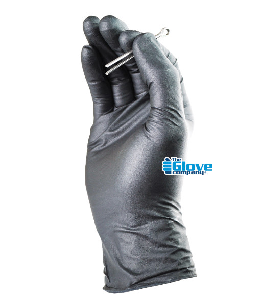 1300 The Glove Company Black Rocket® Nitrile Disposable Gloves, Sizes S To 2XL