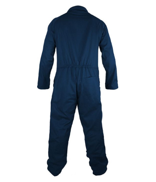 PCO3100 Caution 100% Cotton 250gsm Long Sleeve Overall, Navy, Sizes 3 to 24