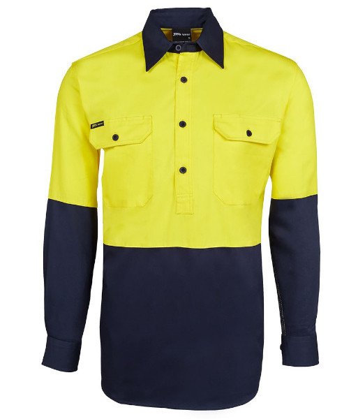 6HVCF yellow navy front