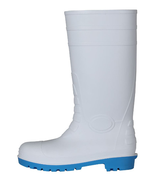 9G1 JB’s Steel Toe Cap & Steel Plate Safety Gumboots (Food Grade Safety), White, Sizes 3 to 14