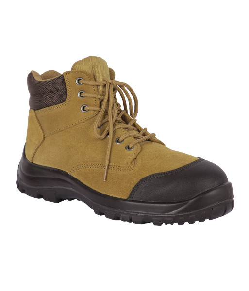 9G4 JB’s Steeler Lace Up Safety Boot, Wheat, Sizes 3 to 14 (Half Sizes Available)