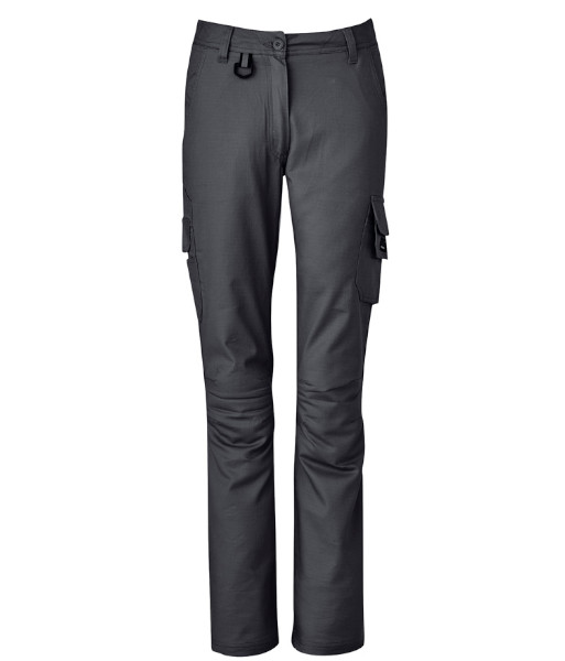 ZP704 Syzmik Womens Rugged Cooling Cargo Pant, Charcoal, Sizes 4 to 24