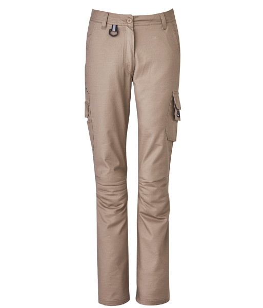 ZP704 Syzmik Womens Rugged Cooling Cargo Pant, Khaki, Sizes 4 to 24
