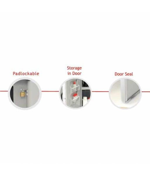 DILC8-140UB pH7 PVC Corrosive Substance Storage Under Bench Cabinet – 140L
