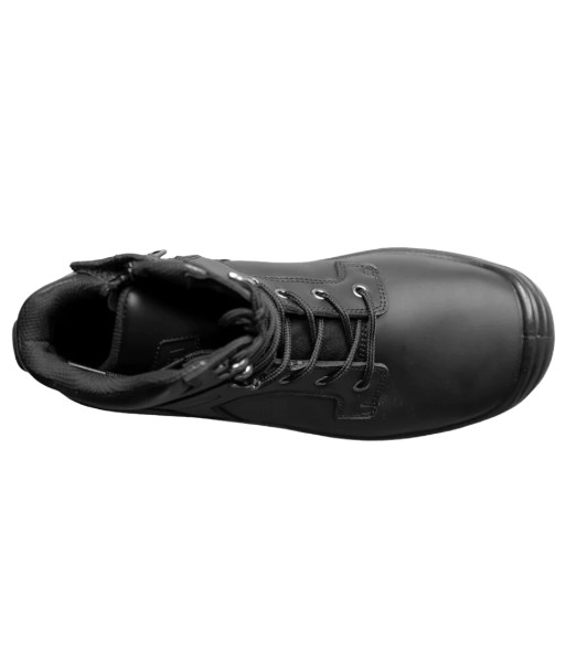 MFM24207 Munka Toro Zip Sided Steel Toe Safety Boot, Black, Sizes UK4 to UK16