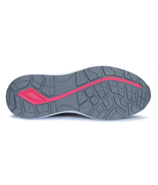 WIDLOGI New Balance Logic Composite Toe Safety Shoe (Womens), Grey/Pink, Sizes US5.5 to 12 (Half Sizes Available)