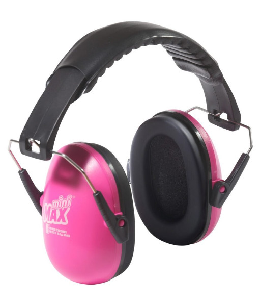 E-MMAX Esko MiniMax Class 5, 26dB Kids Earmuff, Pink