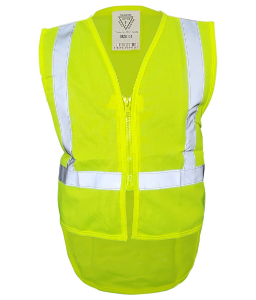 AVEST312 Esko Hi Vis Children Vest, Yellow, Sizes 2 to 16