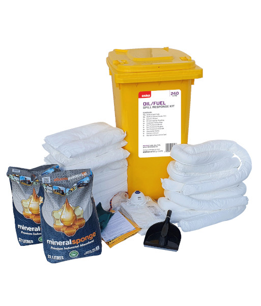 PSK9213 Esko Oil/Fuel Mobile Spill Kit 240L