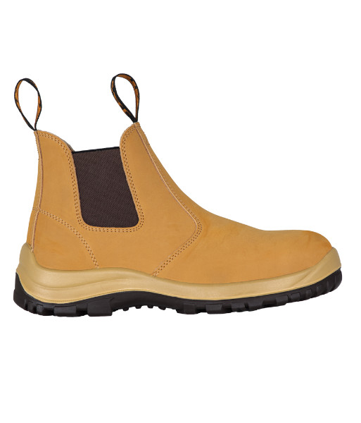 9F8 JB’s Traditional Soft Toe Elastic Sided Non-Safety Boot, Wheat, Sizes 3 to 14 (Half Sizes Available)