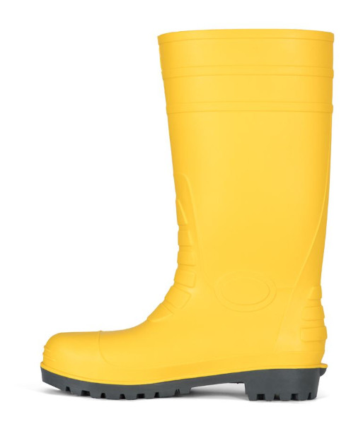 9G1 JB’s Steel Toe Cap & Steel Plate Safety Gumboots (Food Grade Safety), Yellow, Sizes 3 to 14