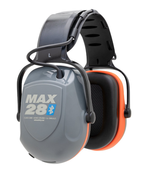 E-MAX28 Esko Max28 Class 5, 28db, Bluetooth Earmuff