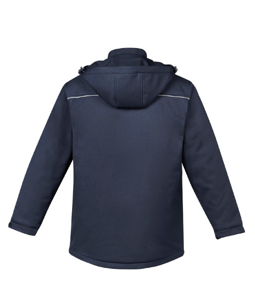 ZJ253 Syzmik Unisex Antarctic Softshell Jacket, Navy, Sizes 2XS to 7XL