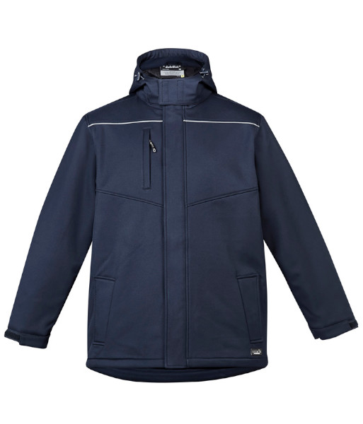 ZJ253 Syzmik Unisex Antarctic Softshell Jacket, Navy, Sizes 2XS to 7XL